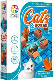 Gatos y cajas- Samart games