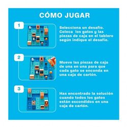 Gatos y cajas- Samart games