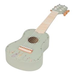 Guitarra de madera verde safari