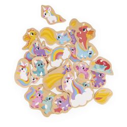 Imanes Unicornios y Dragones - 24 Piezas