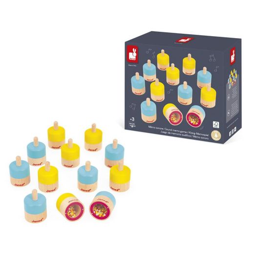 Juego de memoria auditiva sensorial