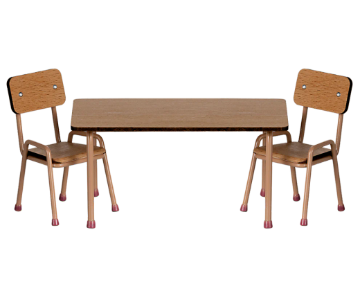Juego de mesa y silla, Ratón - Polvo