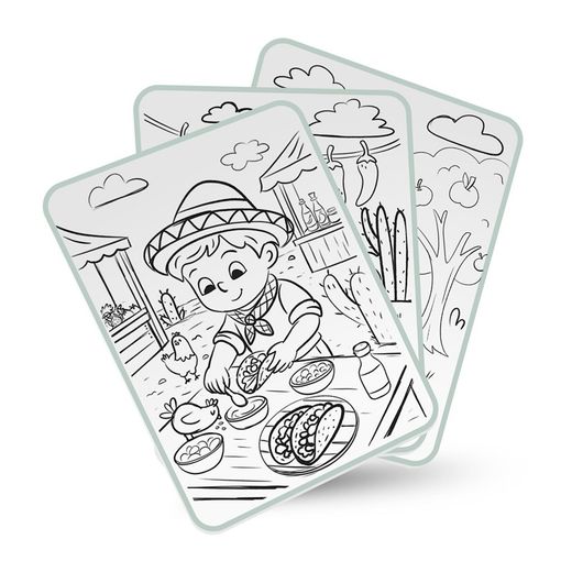 KIDYDRAW PAD Alimentos