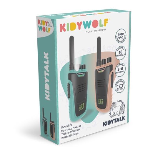 KIDYTALK natural-cian -Kidywolf