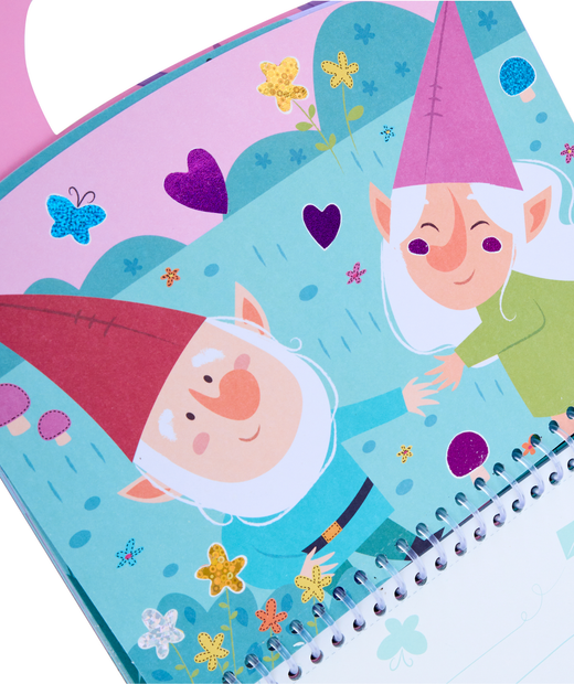 Kit de Arte con Láminas Metalizadas – Viaje Intergaláctico