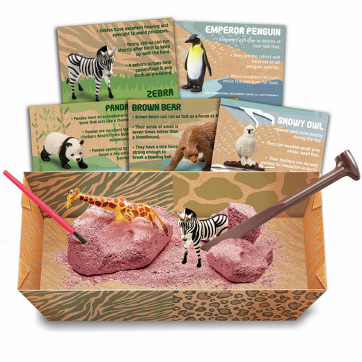 Kit de excavación de animales salvajes