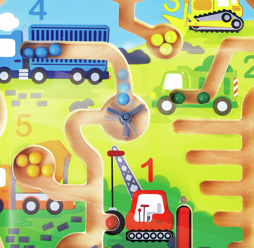 Laberinto magnetico construcción