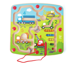 Laberinto magnetico construcción