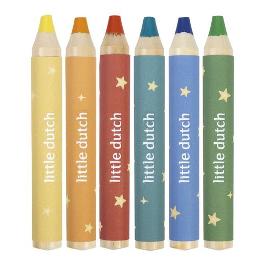 Lápices gruesos colores Jim Little Dutch