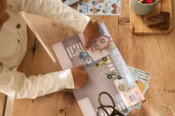 Libro de pegatinas vehiculos