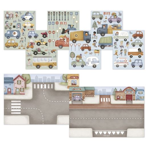 Libro de pegatinas vehiculos