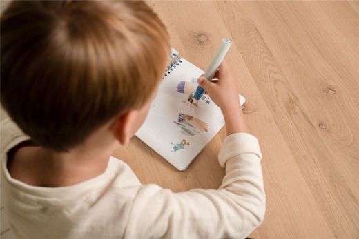 Libro mágico de colorear Jim