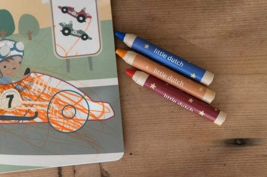 LIBRO MÁGICO VEHÍCULOS JIM CON LÁPICES