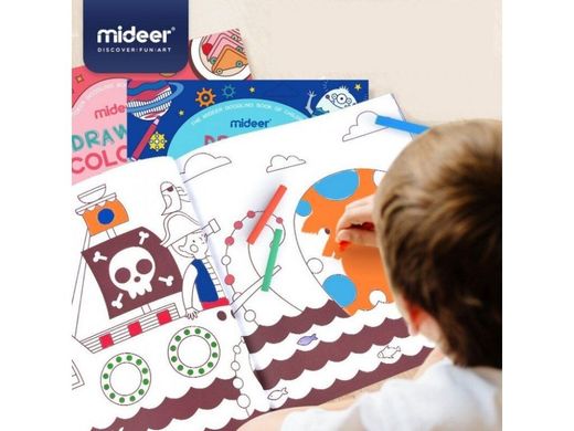 Libro para colorear (Azul)