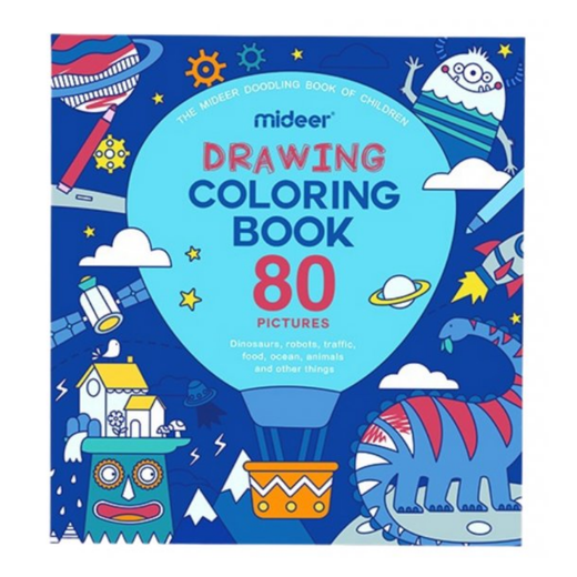 Libro para colorear (Azul)