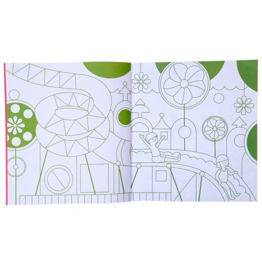 Libro para colorear (Azul)