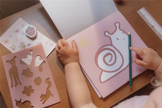 Libro para colorear Fairy Garden