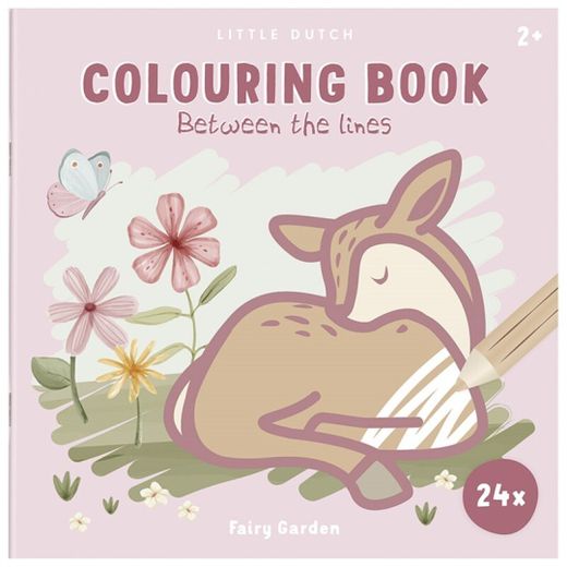 Libro para colorear Fairy Garden
