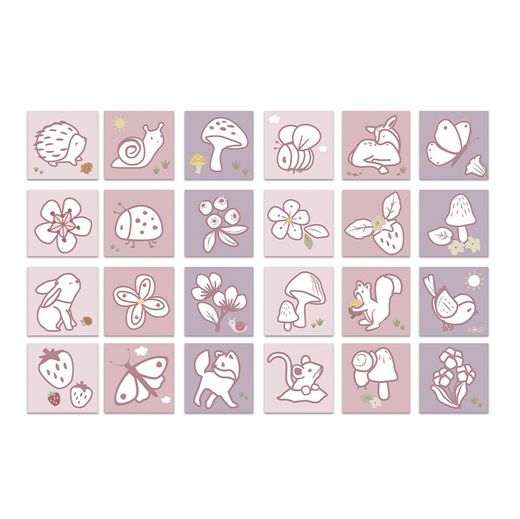 Libro para colorear Fairy Garden