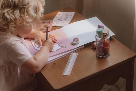 Libro para colorear Fairy Garden