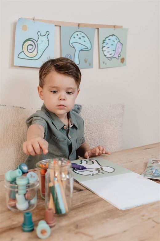 Libro para colorear Forest Friend