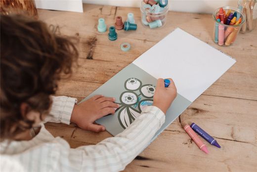 Libro para colorear Forest Friend