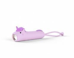 Linterna unicornio silicona