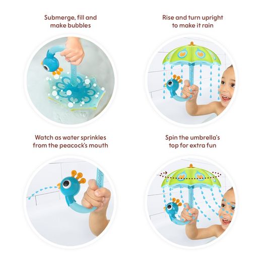 Lluvia en la bañera