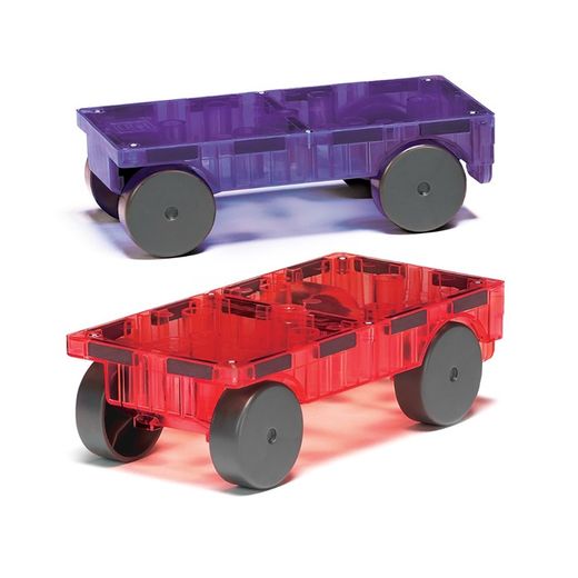 MAGNA-T Extra Cars 2 pcs Violeta, Rojo