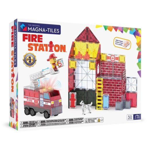 MAGNA-T Fire Station™ Set 50 pcs