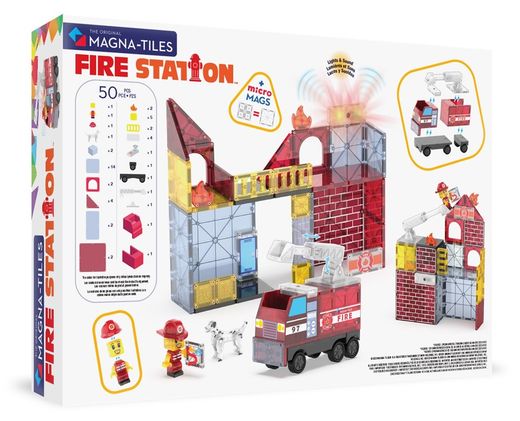 MAGNA-T Fire Station™ Set 50 pcs