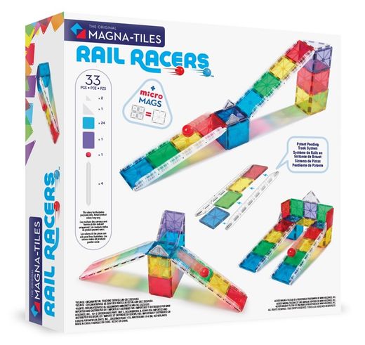 MAGNA-T Rail Racers™ Set 33 pcs