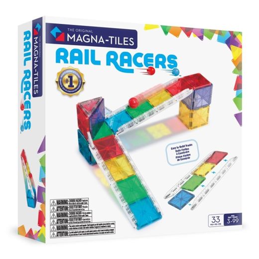 MAGNA-T Rail Racers™ Set 33 pcs