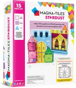 Magna-tiles stardust 15 piezas