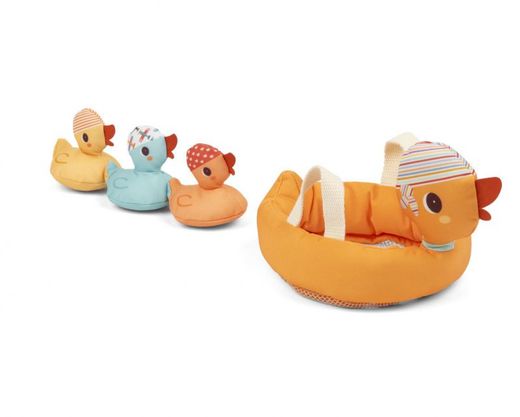 Mamá pato y sus bebés magnéticos