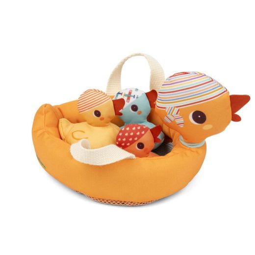 Mamá pato y sus bebés magnéticos