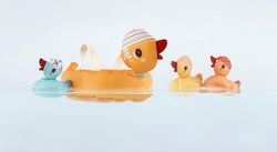 Mamá pato y sus bebés magnéticos