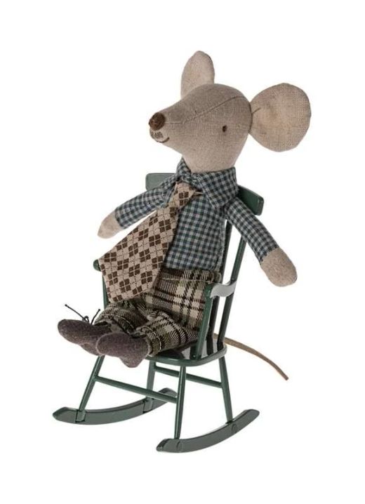 Mecedora, Ratón - Verde oscuro