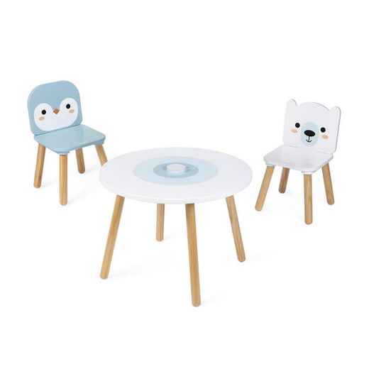 Mesa y Sillas Hielo Marino