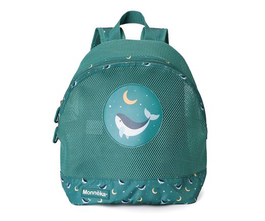 Mochila antearena ballenas verdes