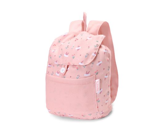 Mochila Tela Pequeña Blossom Birds Personalizable