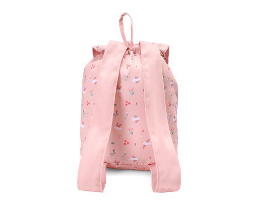 Mochila Tela Pequeña Blossom Birds Personalizable