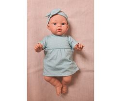 Muñeco Helena con Vestido Sage Dots