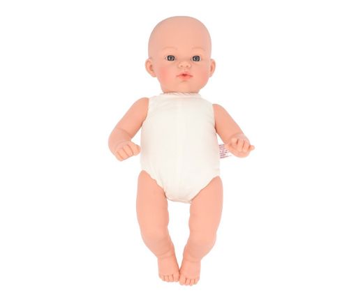 Muñeco Mateo con Peto Vichy Azul