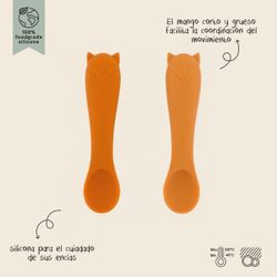 Pack 2 cucharas Zorro- Trixie