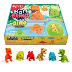 Pack 6 bombas de baño dino