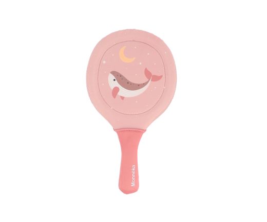 Palas de playa neopreno ballenas rosas