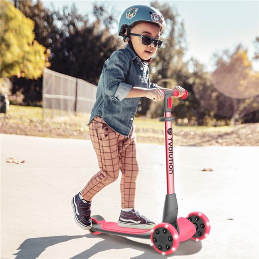 Patinete rojo Yvolution