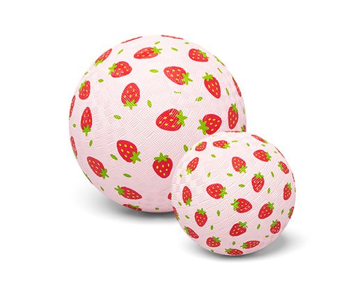 Pelota de goma fresas 18 cm