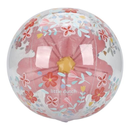 Pelota de playa 3D flor